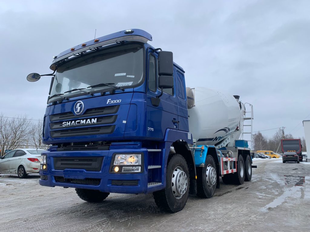 Автобетоносмеситель Shacman 8X4 F3000 SX5316GJBDT326
