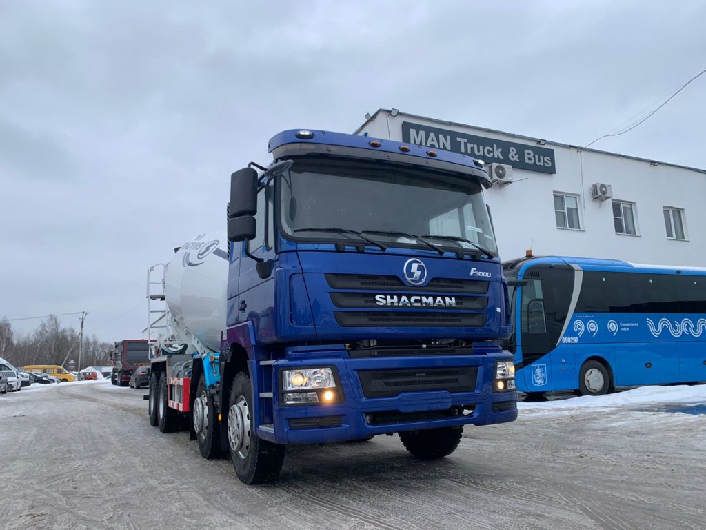 Автобетоносмеситель Shacman 8X4 F3000 SX5316GJBDT326 — ТТХ