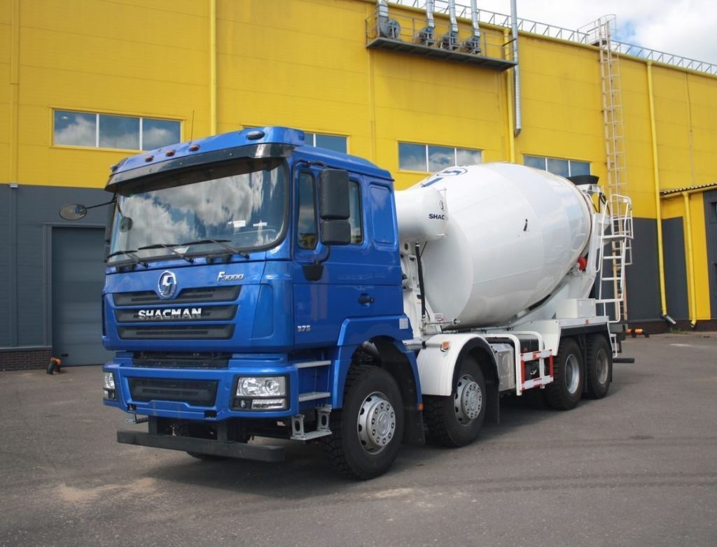 Автобетоносмеситель SHACMAN 8X4 F3000 SX5318GJBDT326